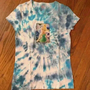 NWOT Disney Tinker bell tie dye T-shirt
girls XL